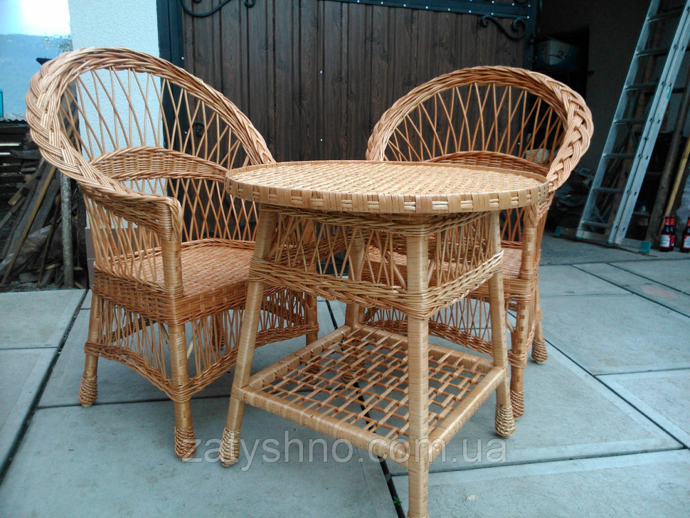 Дачная мебель плетеная из лозы Киев - изображение 1