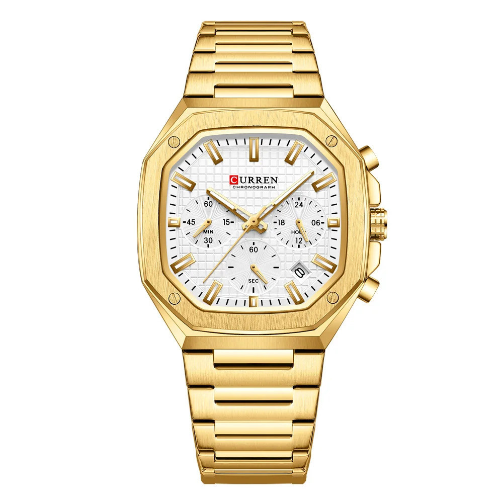 Curren 8459 Gold-White SBR Київ - фото 1