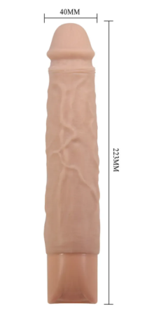 Перезаряжаемый вибратор реалистик Pretty Love - Osric Realistic Vibrating Dildo, BW-500081 Sex Aura Киев