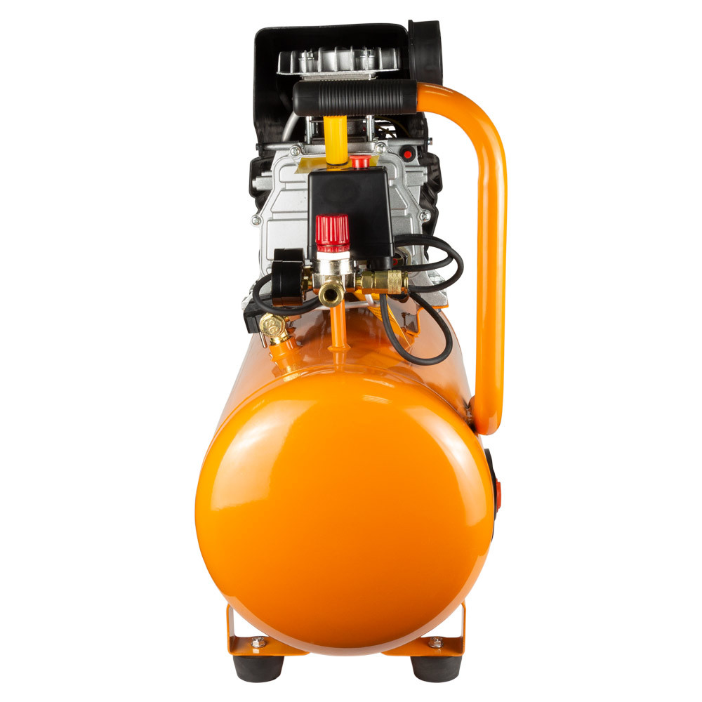 Grad Компрессор одноцилиндровый 1.5кВт 198л/мин 8бар 50л (2 крана) GRAD (7043565) Коломия - фото 4