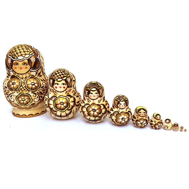 Матрешки статуэтки из дерева 10 мест Киев - изображение 1