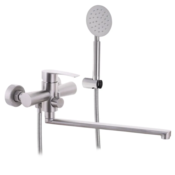 Змішувач для ванни з нержавіючої сталі SUS304 Zerix LUX-006 Euro ZX3154 Харків