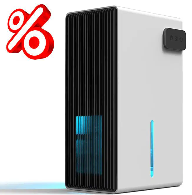 Бесшумный осушитель воздуха конденсационный Doctor-101 Oman с объемом бака 2.5л и функцией ночника Днепр - изображение 1