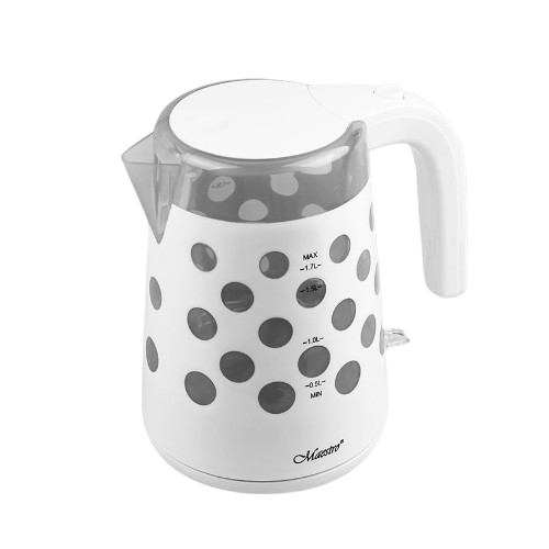 Електрочайник 1,7л 1850-2200W (диск) білий MR-045-WHITE Maestro Житомир