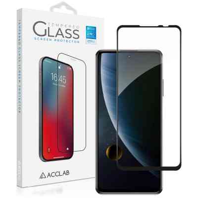 Стекло защитное ACCLAB Full Glue ZTE Blade V30 Black (1283126515743) Винница