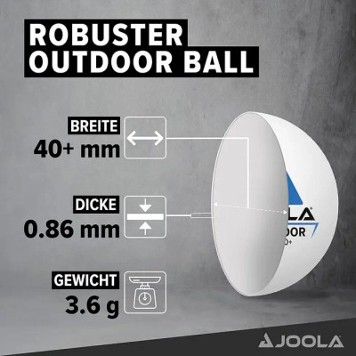 Комплект для настільного тенісу Joola Duo Pro 2 Bats 3 Balls (54821) (930796) Вінниця - фото 3