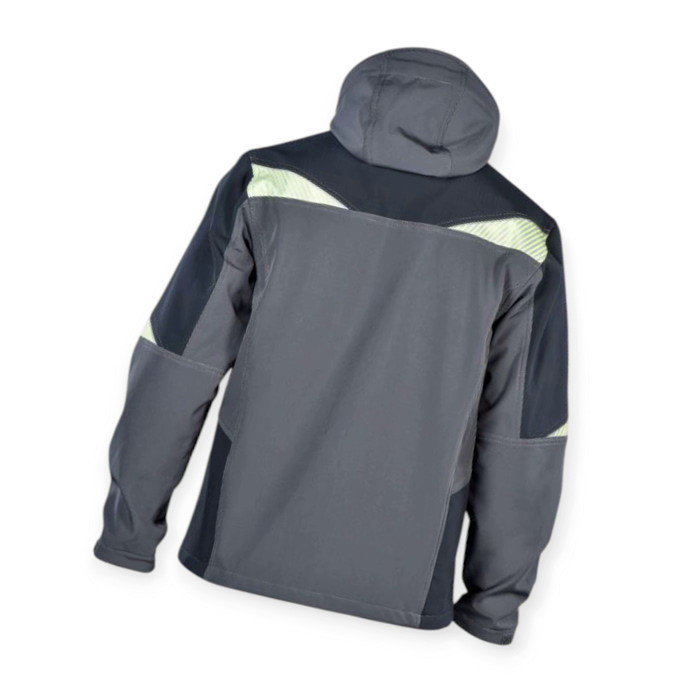 Куртка з капюшоном утеплена Kingston від вітру, дощу -10°С L поліестер, поляр. фліс, 4 карм Мукачево - фото 4