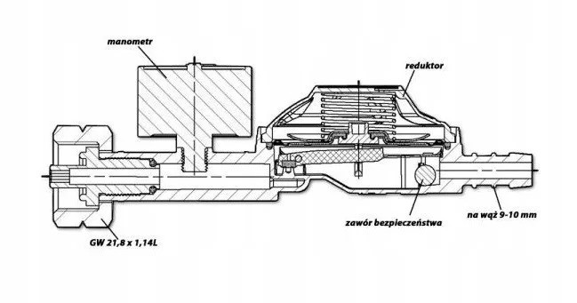 Редуктор з датчиком під ключ 7777270 Код: 010580 Рівне - фото 5