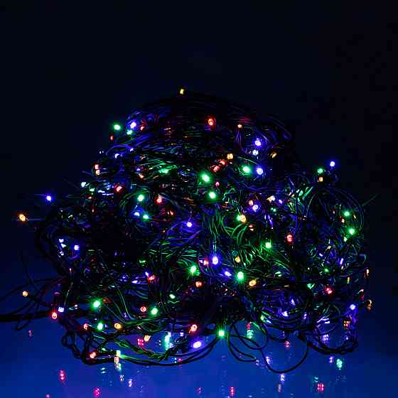 Гирлянда вулична Бахрома 36 м, 600 LED, мультиколор Київ