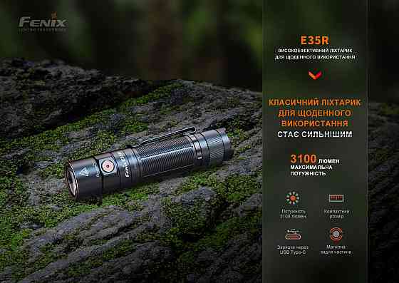 Ліхтар ручний Fenix E35R Киев