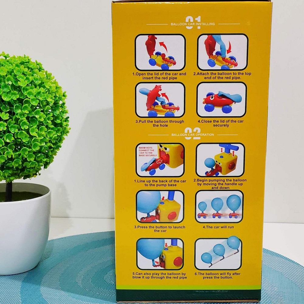 Установка з повітряними кульками Монстрік 2 машинки пакетик з кульками механічний принцип Зелена (KB 133) Чернігів - фото 10