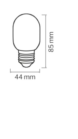 Лампа светодиодная зеленая 2W E27 A45 Киев