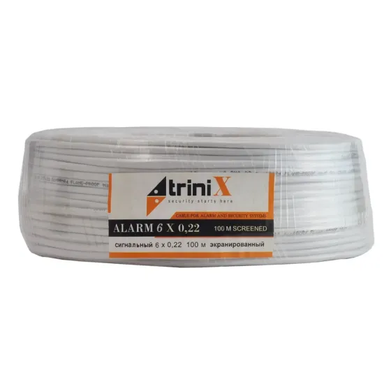 Кабель сигнальний Trinix 6х0.22 ССA екран 100m (35-00047) Киев