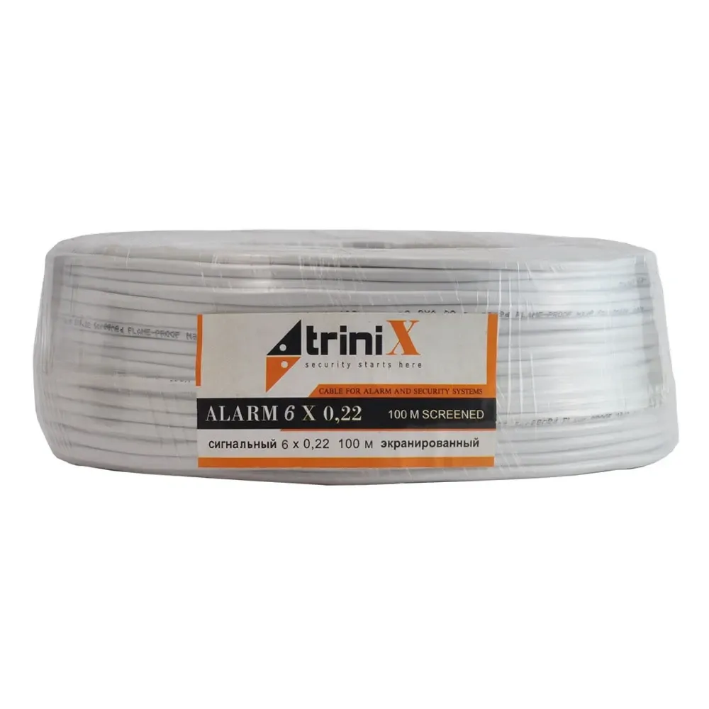Кабель сигнальний Trinix 6х0.22 ССA екран 100m (35-00047) Киев - изображение 2