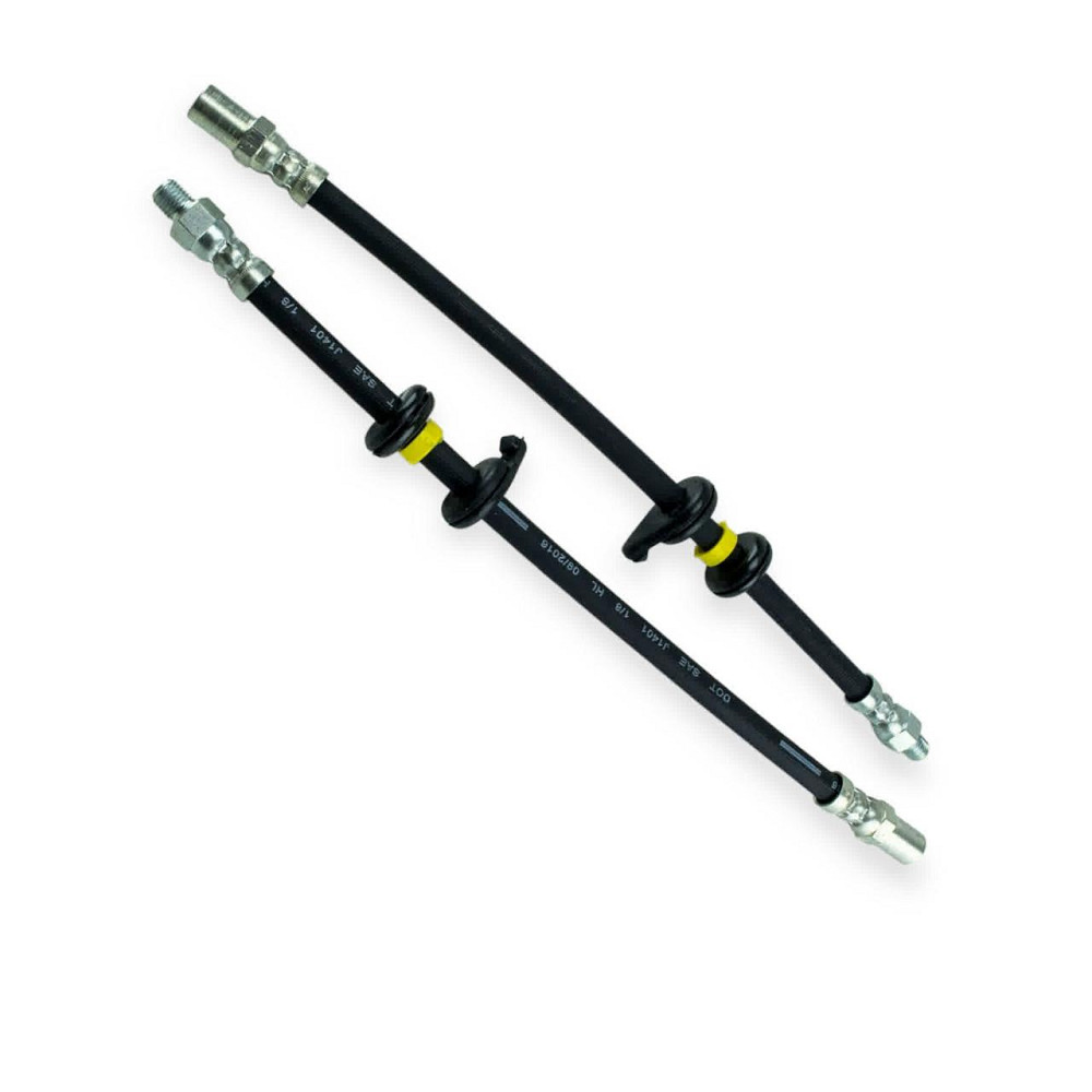 Шланг 2110, 2111, 2112 передній (к-кт 2 шт) гальмівний Мукачево - фото 1