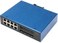 Комутатор Digitus 8 + 4 10G Uplink Port L3 managed Gigabit PoE (DN651161) Київ - фото 1