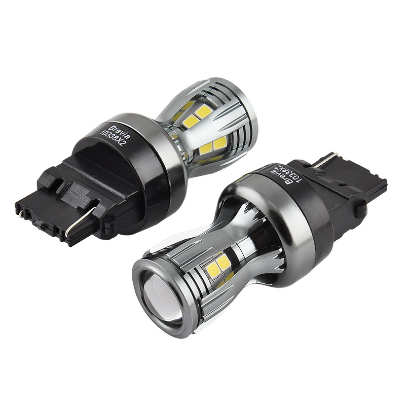 Автолампа Brevia PowerPro LED P27W (3156) 350Lm 14x2835SMD 12/24V CANbus, 2шт Львів - фото 5