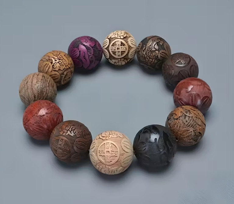 Браслет из резных бусин – денежный талисман удачи и защиты Киев - изображение 2