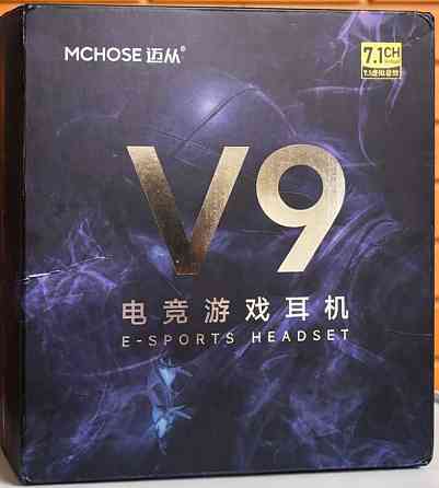 ТОП Бездрот! Игровые наушники MCHOSE V9 Pro (Black)| +ДОНГЛ 2.4. Харьков