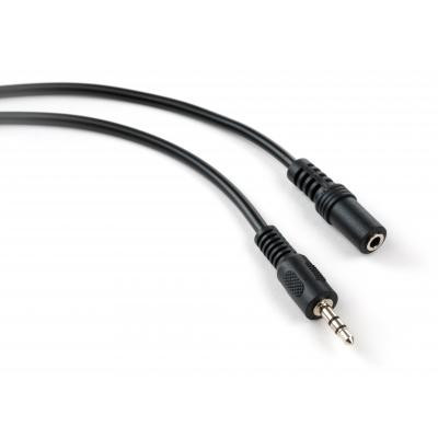 Кабель мультимедийный Jack 3.5mm M/F 1.8 m Vinga (VCPDCJ35MF1.8BK) Винница - изображение 3