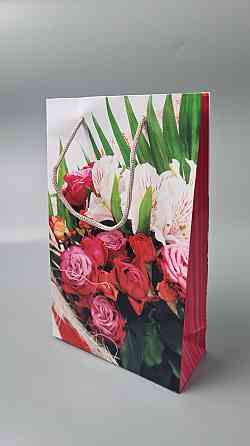 Паперовий пакет подарунковий Середній 17/26/8 (артSV-132) (12 шт.) Харків