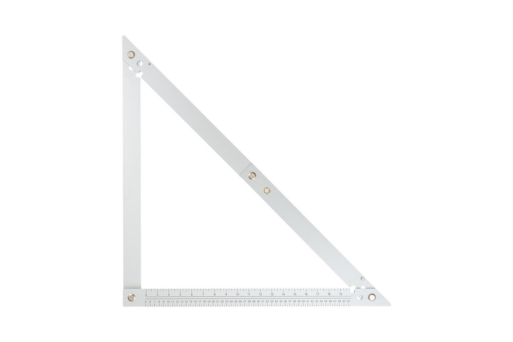 MASTERTOOL Кутник будівельний складаний MASTERTOOL 840х600х600 мм AL чохол для зберігання 30-35 Київ - фото 1