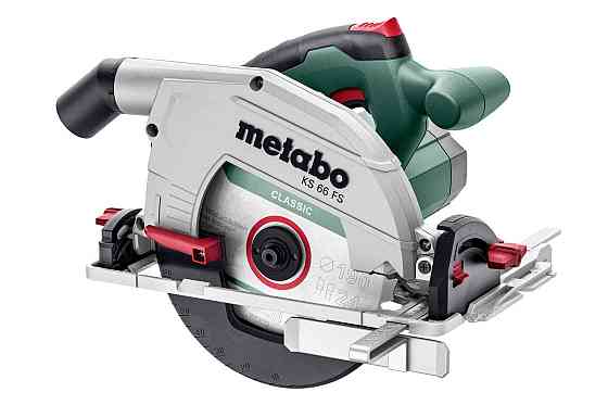 Потужна ручна дискова пила по дереву Metabo KS 66 FS : 1500 Вт, круг 190мм циркулярна пила 601066000 Киев