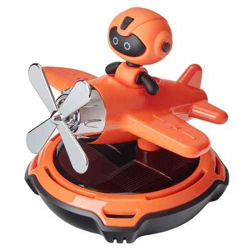 Ароматизатор Robot Pilot помаранчевого кольору на сонячній батареї Харків