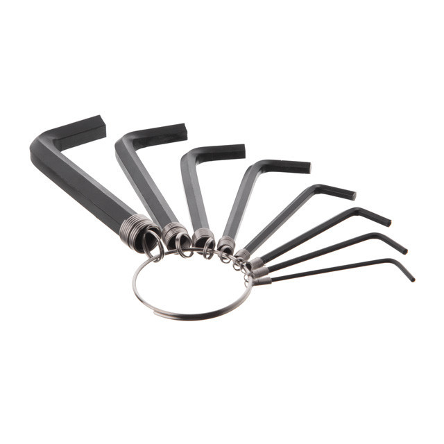 Набор ключей Г-образных шестигранных, 8 шт, 1,5-8 мм INTERTOOL HT-1841 Киев - изображение 2