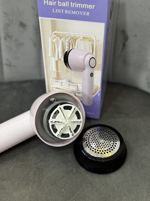 Машинка от катышков аккумуляторная YX-156B (Розовая) Черновцы - изображение 4