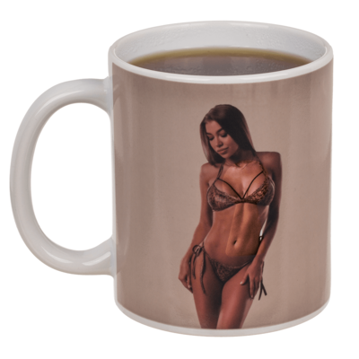 Чашка з термоефектом Stoneware Mug Stripper Girl, 300 мл Sex Aura Київ - фото 7