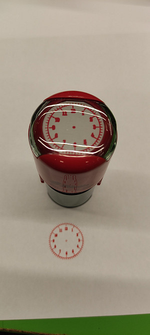 Штамп Shiny "Годинник" для садка і школи Київ - фото 3