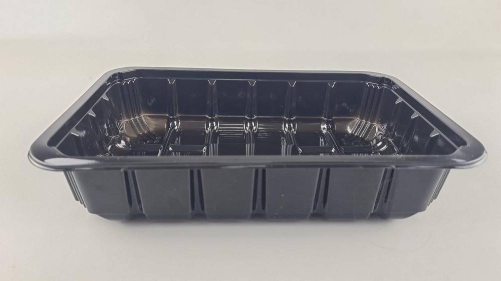 Харчові паковання поліпропіленова на М-4 (260х177х55) чорний полімерний (50 шт.) Харків - фото 1