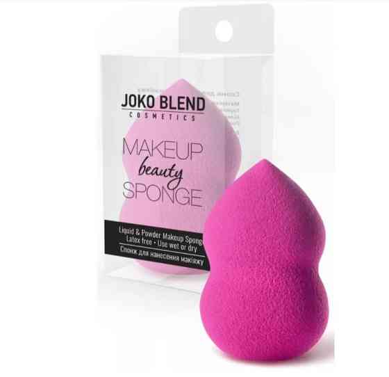 Косметичний спонж Joko Blend Makeup яскраво-рожевий 4823109400498 Вінниця