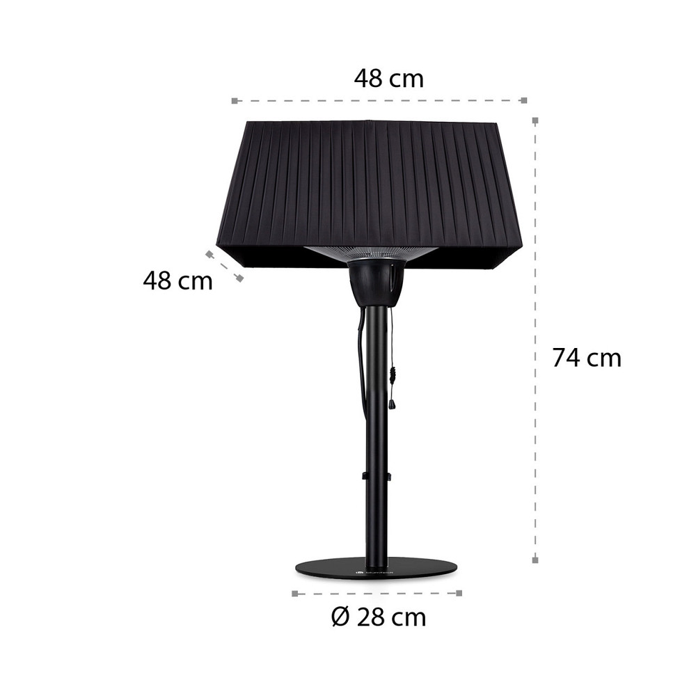 Настільний нагрівач Loras Style Carbon IR Heater 1500 W (Німеччина, читати опис) Рівне - фото 9