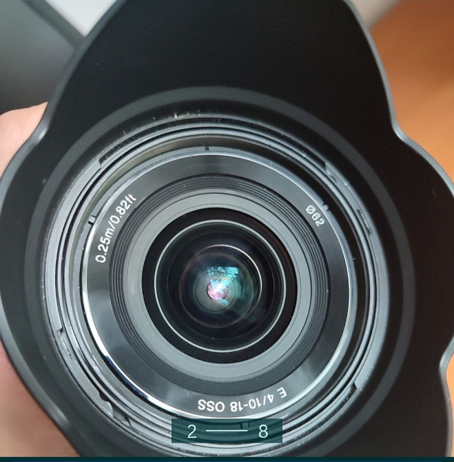Об'єктив: SONY 10-18 F 4.0. SEL1018 4/10-18 F4 OSS. Київ - фото 2