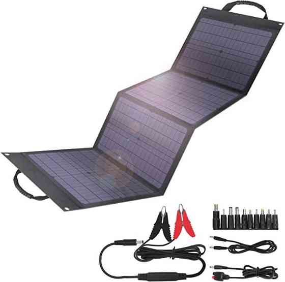 Складное солнечное зарядное устройство Solar panel BIGblue B406 80W Солнечная панель Винница