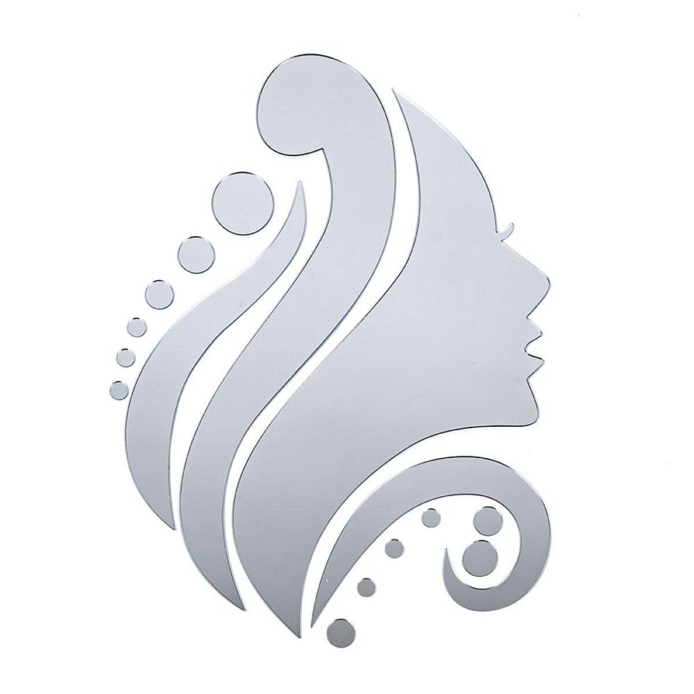 Зеркальный самоклеящийся декор 