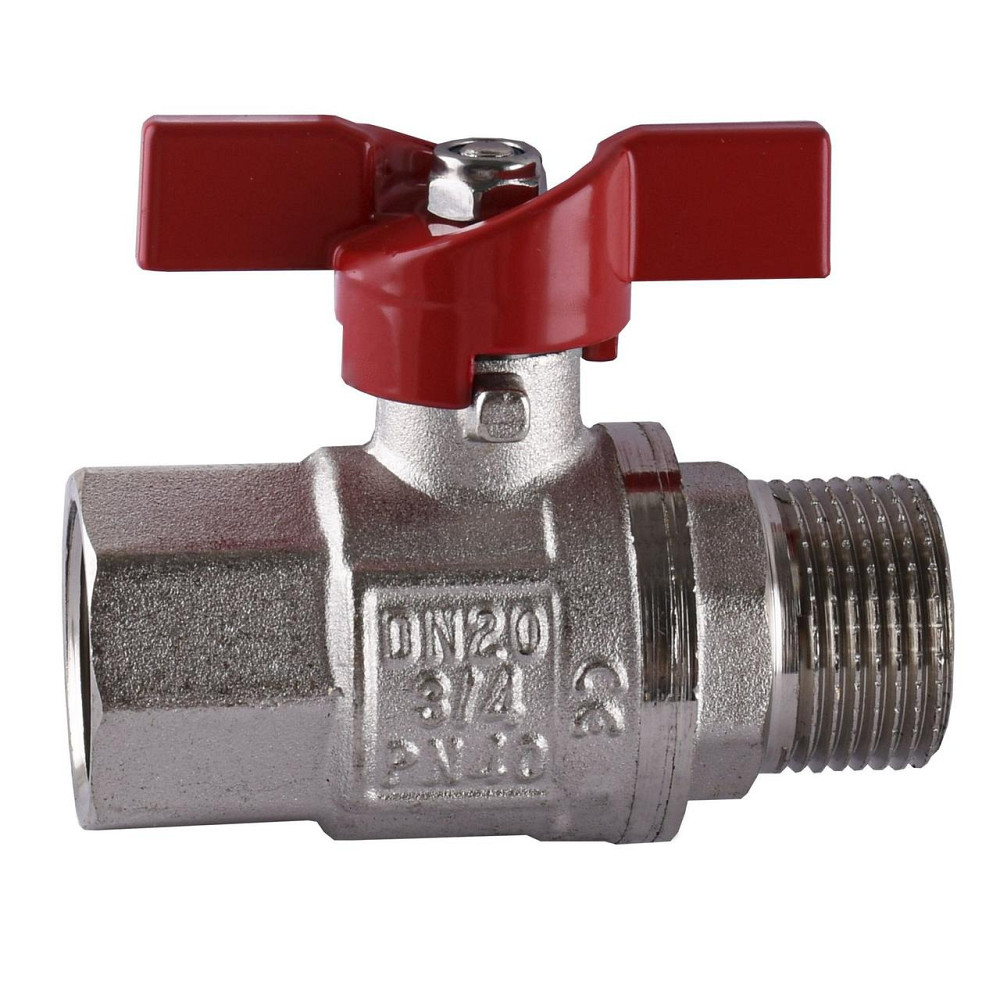 Кран шаровый прямой SELBA 3/4″ НВ КБ SL1508 (000009628) Киев - изображение 1