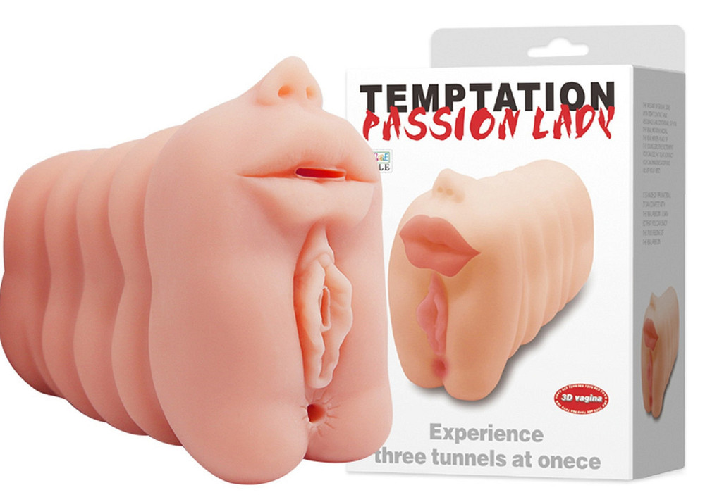 Мастурбатор 3 в 1 BAILE - PASSION LADY Experience 3 tunnels at onece, BM-009195-1 Sex Aura Киев - изображение 2