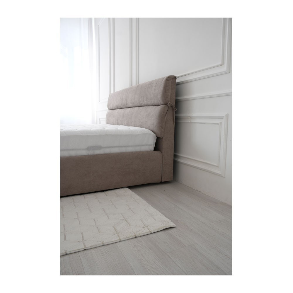 Кровать AtriaDesign Omega 12 VIP с дополнительной металлической цельносварной рамой 180x190 серый Киев - изображение 3