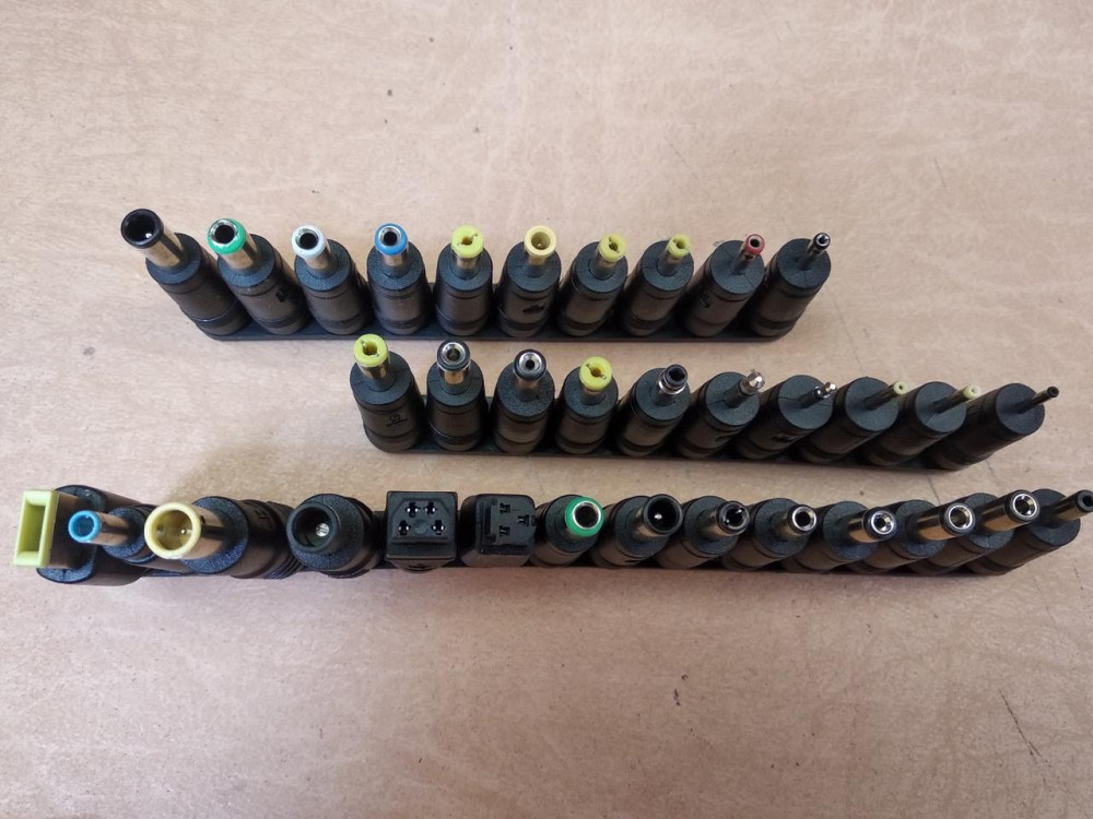 Набор переходников 34 в 1 (7,9х5,5; 7,4х5,0; 6,5х4,4; 6,3х3,0; 5,5х3,0; 5,5х2,5; 5,5х2,1; 5,5х1,7; 4 Полтава - изображение 1