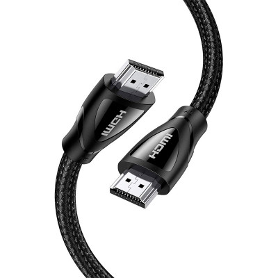 Кабель мультимедійний HDMI M to HDMI M 1.5m braided HD140 black Ugreen (80402) Вінниця - фото 6
