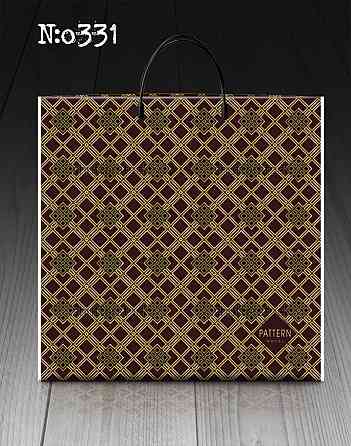 Пакет-сумка 40х45 з пластиковою ручкою  