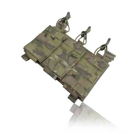 Зʼємна передня панель до плитоноски з підсумками під 3 магазини мультикам Київ