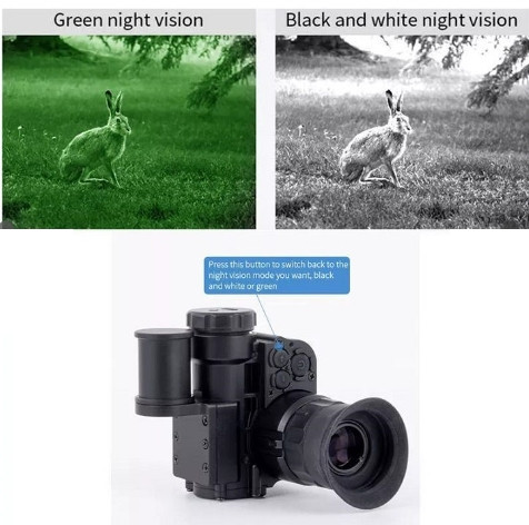 Монокуляр (прибор) с ночным видением Vector Optics NVG 10 + WiFi на каску (до 800м) Винница - изображение 9