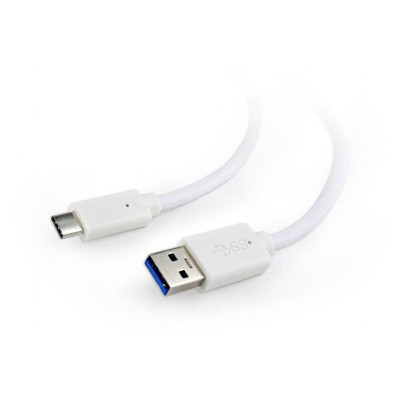 Дата кабель USB 3.0 AM to Type-C 1.8m Cablexpert (CCP-USB3-AMCM-6-W) Винница - изображение 1