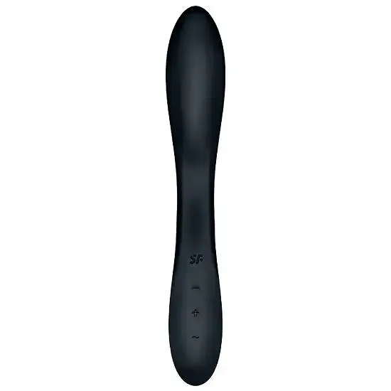 Вібратор із перлинною стимуляцією точки G Satisfyer Rrrolling Explosion Black Львів