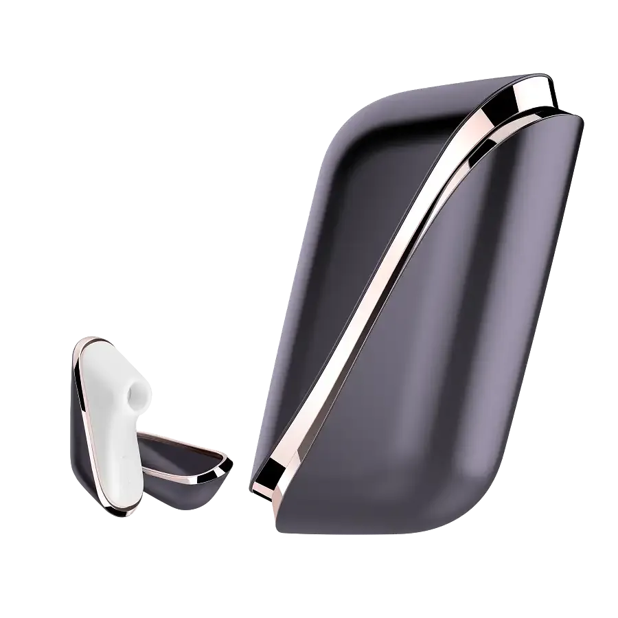 Вакуумний кліторальний стимулятор Satisfyer Traveler, корпус-чохол на магнітах Львів - фото 7