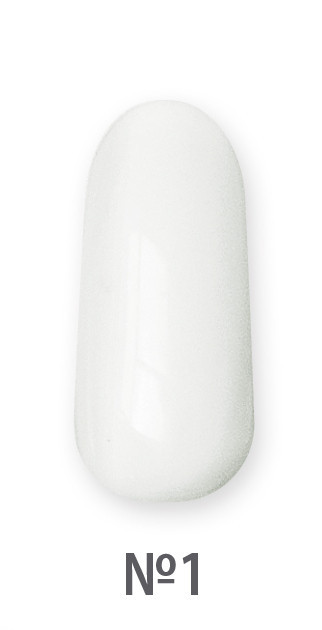 Гель -лак №1 UV Gel-Lacguer SOFIA 8.6 мл США (ярко белый) Киев - изображение 1